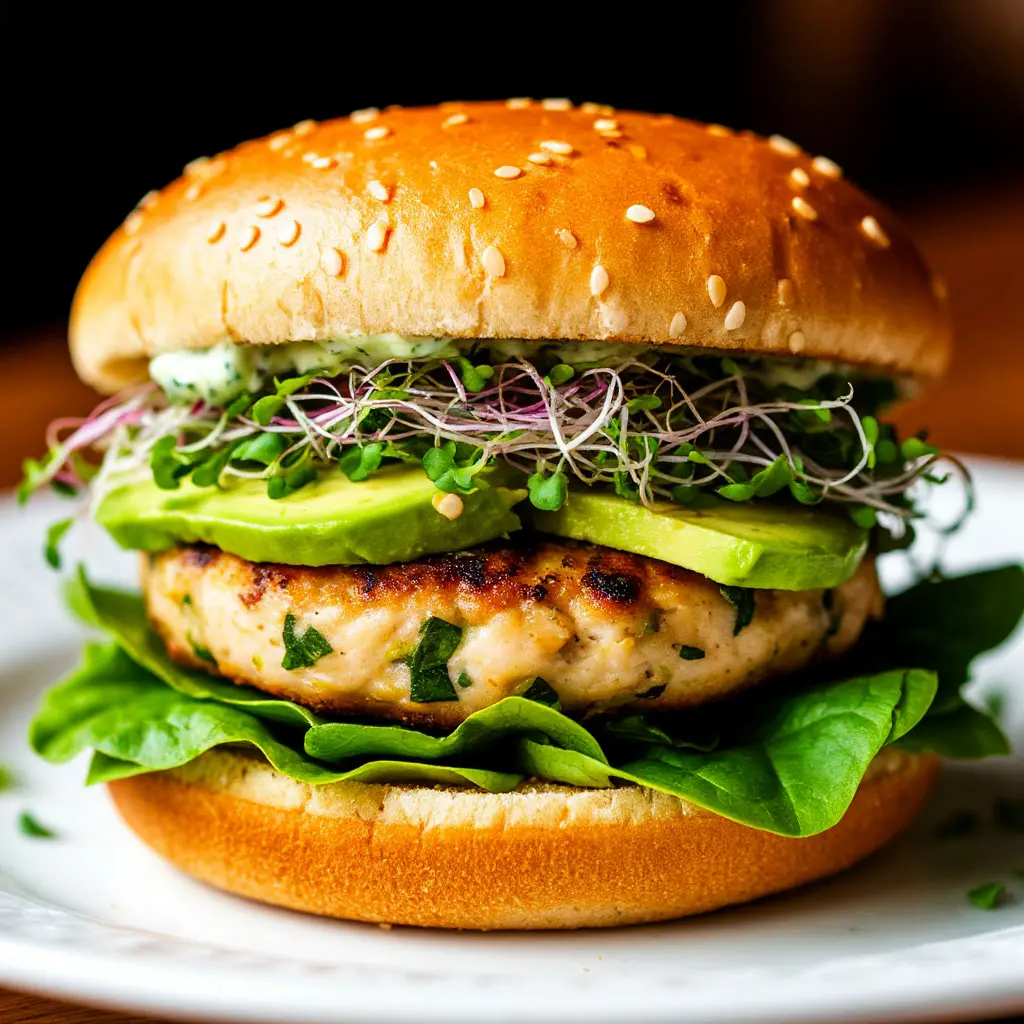 Veggie Chicken Burger