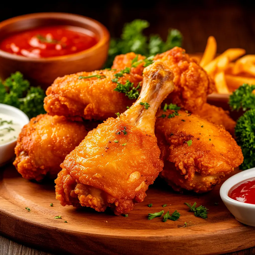 Crispy Chicken Thighs
