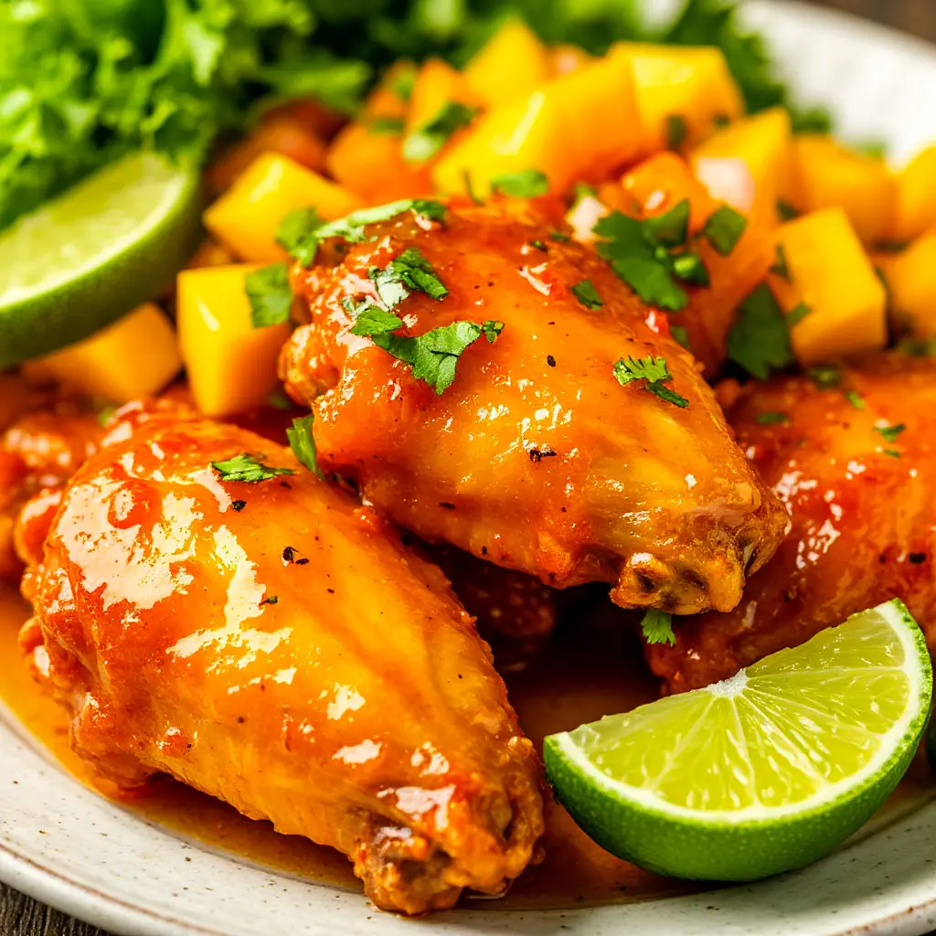 Mango Habanero Wings